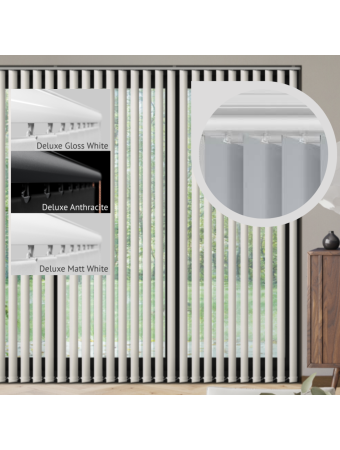 Deluxe Headrail Only (Rigid PVC)