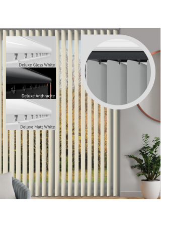 Deluxe Headrail Only (Fabric)