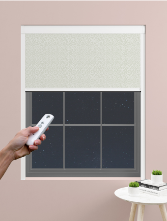 Dotted Patches Duck Egg Electric