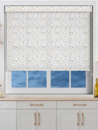 GripFit Floral Scatter Mustard