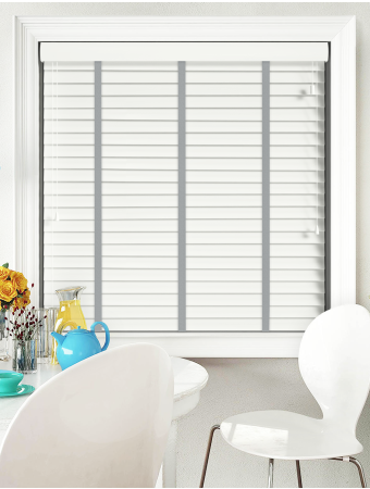 Glacier White with Steel Tape