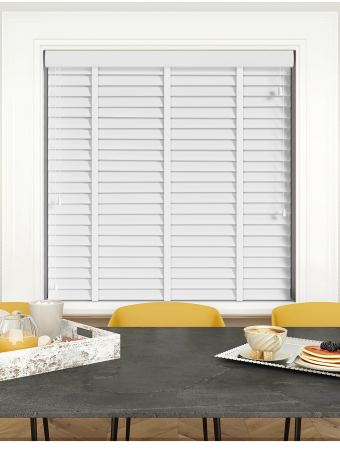 Gloss Pure White with Cotton Tape