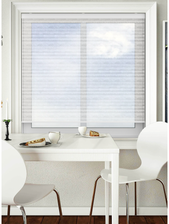 Metal Sheer White Cordless