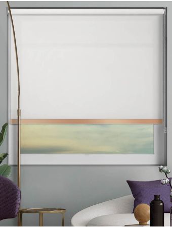 Origin White Copper Bottom Bar