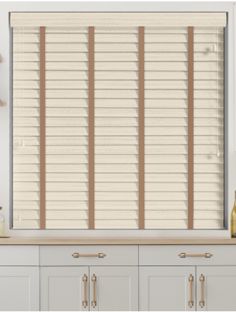 Scandi Oak Wood Grain Faux Wood with Toffee Tape