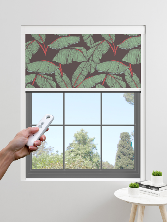 Tropical Leaf Charcoal Electric