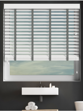 True White Wood Grain Faux Wood with Gallant Tape