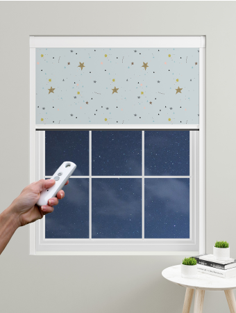 Whimsical Spark Blue Electric