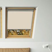 Beige Roof Blinds