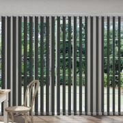  black vertical blinds 