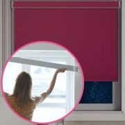 Blackout No-Drill Roller Blinds