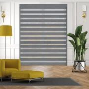 Grey Day Night Blinds