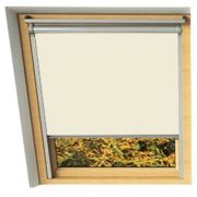 cream velux blind