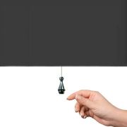 Black Cordless Roller Blinds