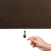 Brown Cordless Roller Blind