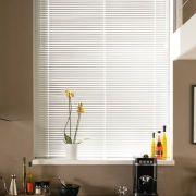 White Venetian Blinds 