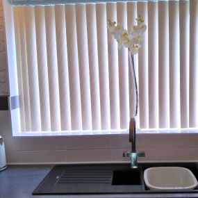 Pula Brilliant White Rigid PVC Vertical Blind