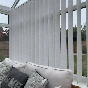Weave Moonstone Vertical Blind