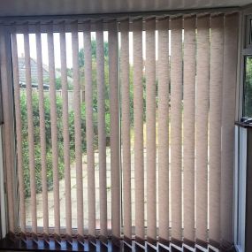 Weave Sand Vertical Blind