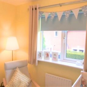 Bedtime Duck Egg Blackout Roller Blind