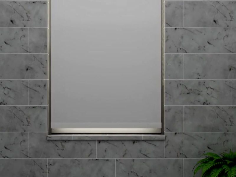 Bathroom roller blinds 