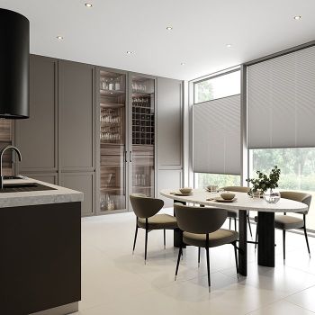 Tensioned Pleated Blinds