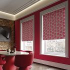 Patterned Roller Blinds With Pelmet