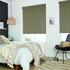 Bedtime Hessian No Drill Roller Blind