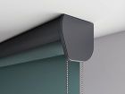 40mm Anthracite Fascia Pelmet Roller Blind