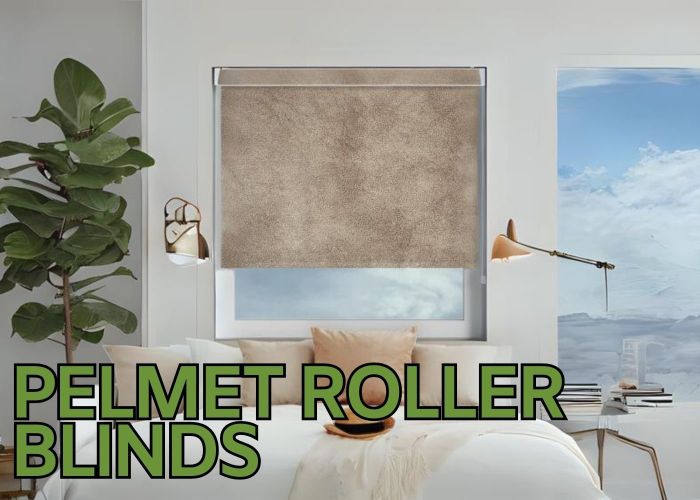 Pelmet roller blinds