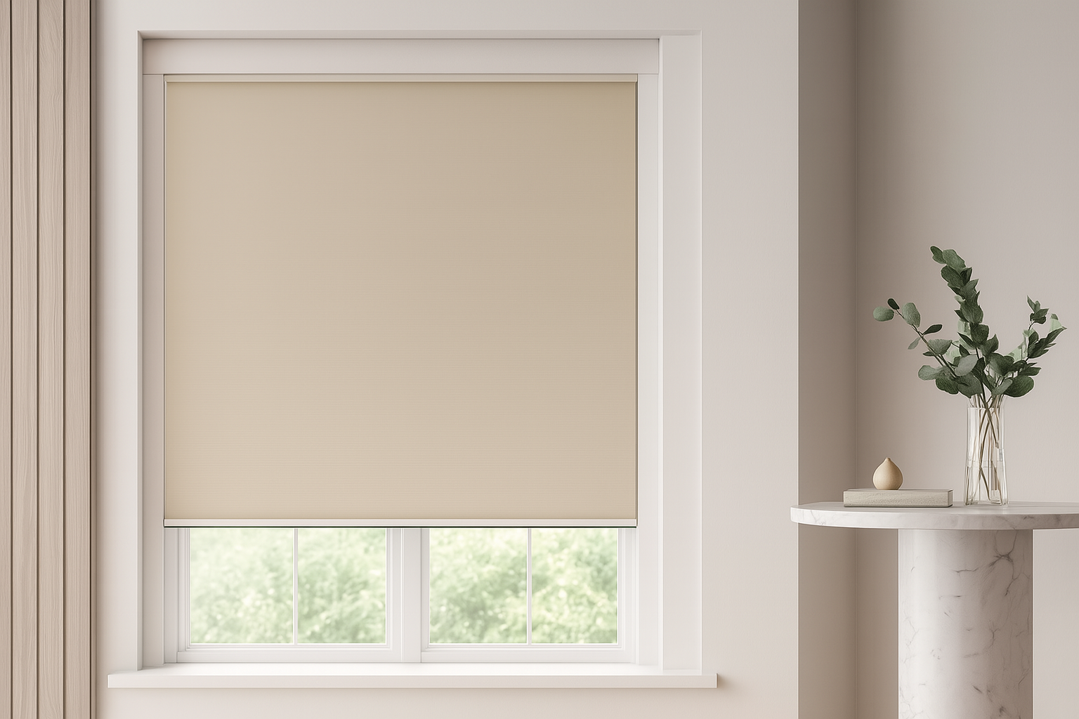 Cream Thermal Blind